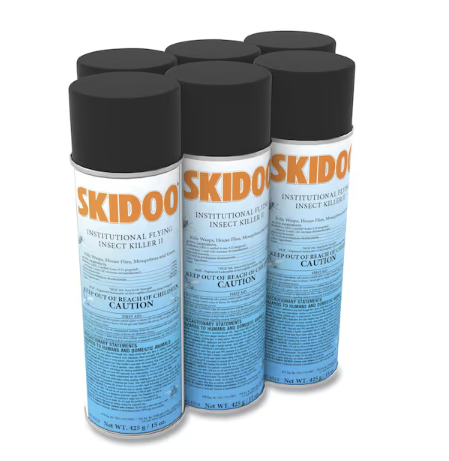 [5814919 - G6076699] Skidoo Institutional Flying Insect Killer, 15 oz Aerosol, PK6