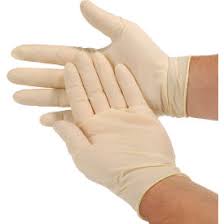 [GRPR-MD-1-T] Safety Zone Industrial Grade Latex Gloves, Powder-Free, M, White, 100/Box, GRPR-MD-1-T