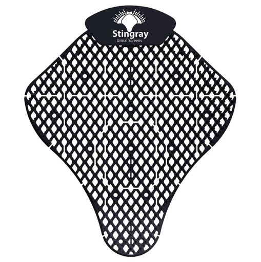 [STGRY-BLK/F] WizKid Stingray Urinal Screen Black Forest Scent