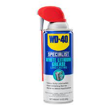 [30061] WD-40 Specialist White Lithium Grease Spray with SMART STRAW SPRAYS 2 WAYS, 10 OZ