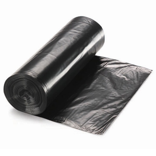 [61944BP] Can Liner 40x48 In Black Plastic 1.5mil Coreless 10 Count/Pack 10 Packs/Case 100 Count/Case