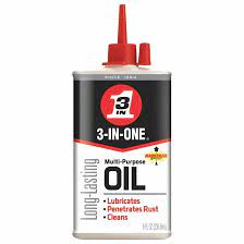[10138] Multi Purpose Drip Oil, 8 Oz., Clear Amber
