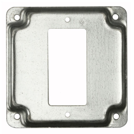 [808C] RACO® 4 in. Square Exposed Work Cover, 1-GFCI