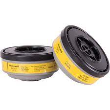 [N75003L] Honeywell Cartridge, Threaded, OV, CL, HC, SD, HF, HS, CD, Yellow, 1 PR, NIOSH