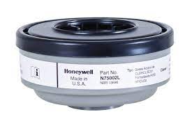 [N75002L] Honeywell Cartridge, Threaded, CL, HC, SD, HF, HS, CD, White, 1 PR, NIOSH