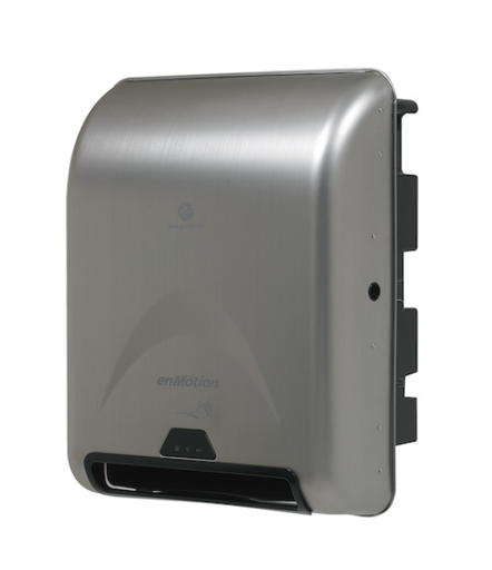 [59466A - G2753493] Georgia-Pacific enMotion® 8” ROLL Recessed Automated Touchless Paper Towel Dispenser , Stainless Steel