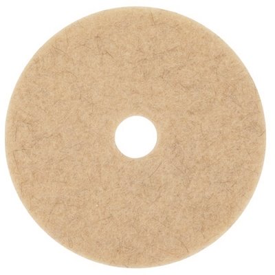[152931 - 59322] 3M Niagara 20 in. Natural Tan Hog's Hair Floor Pad (5-Count)