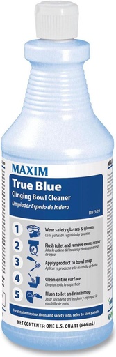 [030900-12] True Blue Clinging Toilet Bowl Cleaner 12/1 qt