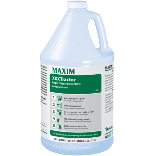 [092400-41] Maxim XXXTractor Carpet Extractor Detergent (4/1 Gal/Case)