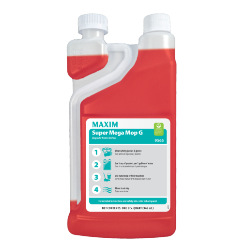 [956500-06] Super Mega Mop G Neutral Floor Cleaner 6/32oz EZ Squeeze