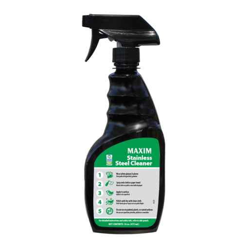 [954500-06] Maxim Non-Aerosol SS Polish & Cleaner 6/16oz