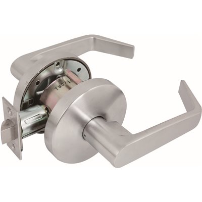 [3585088] US Lock 2050 Series GR2 Passage Hall/Closet Door Lever US26D 2-3/8 in. Backset