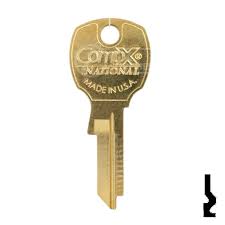 [D4301] National Lock D4301 Original Key Blank Fits Mail Box Locks - NL D4301