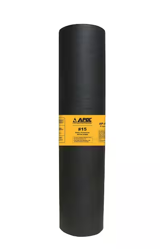 [318297776] 36 in. x 144 ft. 432 sq. ft. Felt Roof Underlayment