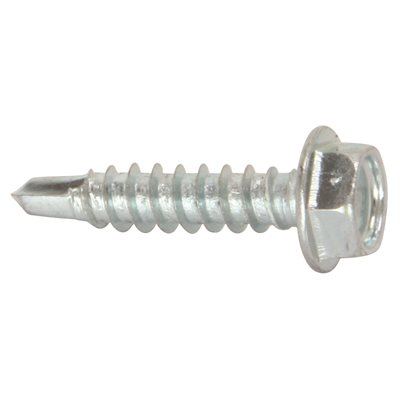[801380] Lindstrom #10 x 1 in. External Hex Head Self Drilling Screws (100 per Pack)