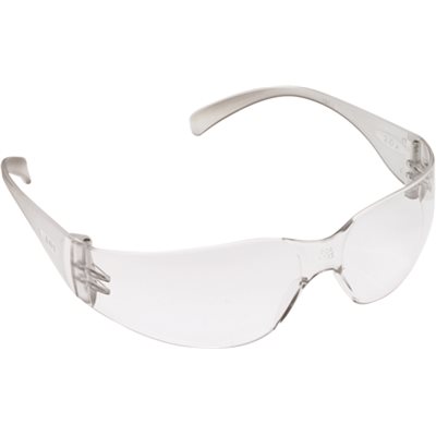 [295851] 3M Clear Protective Wraparound Eyewear, Anti-Fog Lens
