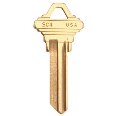 [804373] Schlage SC4 Blank Key (50-Box)
