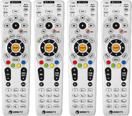 [RC66RX] RF DIRECTV Remote Control Pack of 4 (Replaces RC65RX)
