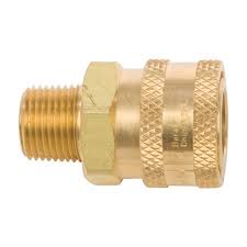 [LSJ8531] WESTWARD Hose Quick Connector Set, M/F, GHT, Brass