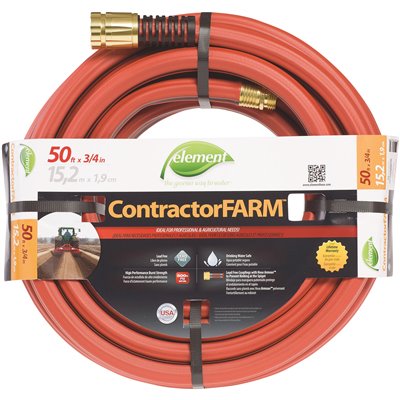 [2490584] Element ContractorFarm 3/4 in. x 50 ft. Heavy Duty Contractor Water Hose