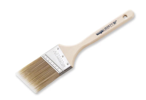 [28545-2.5] CORONA Liberty 2.5" Angular Paint Brush Sash Handle Tri-Filament