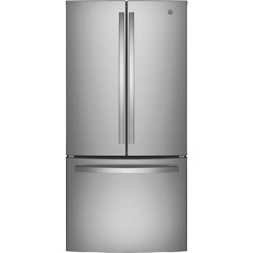 [GWE19JYLFS] GE 18.6 cu. ft. Counter Depth French Door Refrigerator in Fingerprint Resistant Stainless Steel