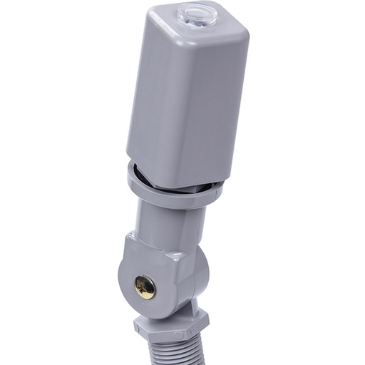 [EK4736S] Intermatic Electronic Thermal Type Photocell - Stem and Swivel Mounting LED Compatible - Top Lens - 120-277 Volt