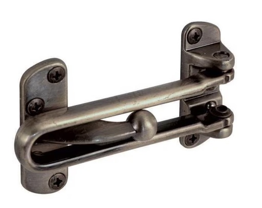 [U 9899] PRIMELINE Swing Bar Door Guard, 3-7/8" Lx2-1/2" W Bronze