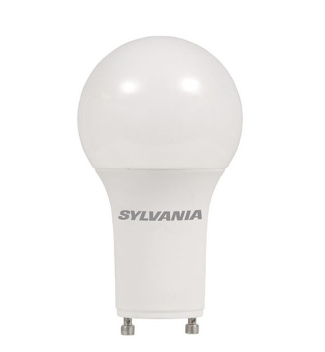 [78107] SYLVANIA 8.5W LED A19 Bulb, 60W Inc. Retrofit, GU24, 800 lm, 120V, 5000K