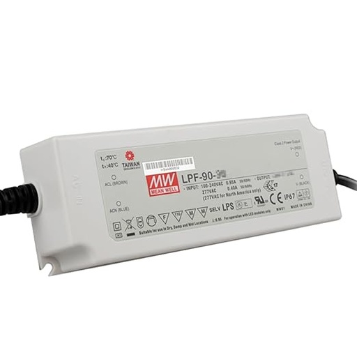 [LPF-90-30] Mean Well LPF LED Driver 90W 3A