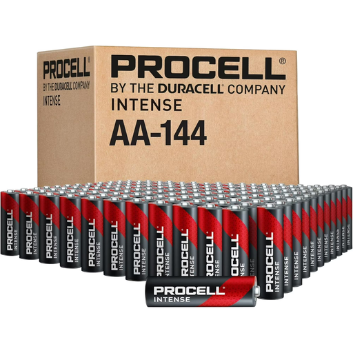 [326441724] Duracell Procell Intense AA Alkaline Case Of 144