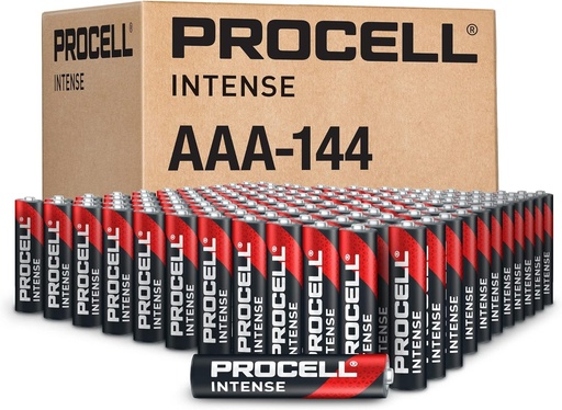 [326441723] Duracell Procell Intense AAA Alkaline Case Of 144