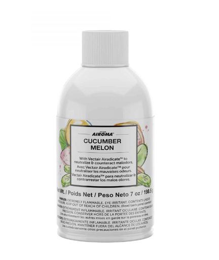[AIROMA-CUCUMBER] Vectair Airoma® 30-Day Metered Aerosol - Cucumber Melon 3000 12X1 Pack