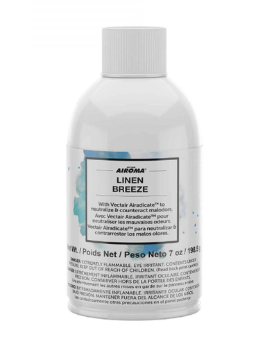 [AIROMA-LINEN] Vectair Airoma® 30-Day Metered Aerosol - Linen Breeze 3000 12X1 Pack