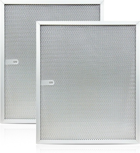 [LSA0971] Range Hood Filter Aluminum 11-3/4" x 14-1/4" x 3/8" (2 Pack)