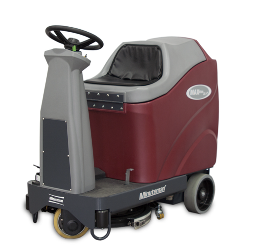 [A-MR20DQP] Minuteman Max Ride 20” Disc Brush Automatic Scrubber, Quick Pack,  Equipped w/on-board charger, 18 Gallon