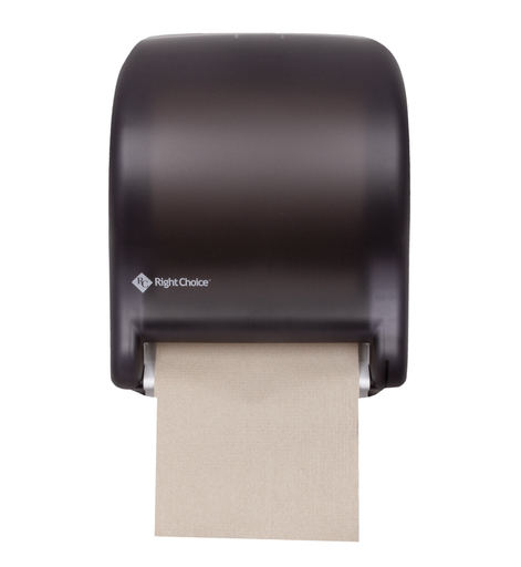 [78000031] Right Choice™ Impact-Resistant Plastic Compact Auto Towel Roll Dispenser, Black, 1/CS/1