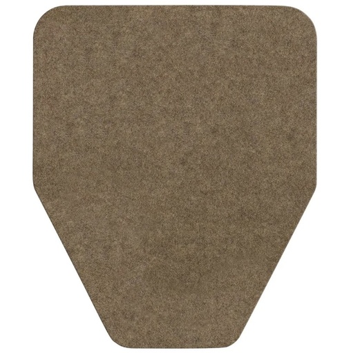 [OR-10001-STB] WizKid Antimicrobial Urinal Mat Stone Original Cut 6/Case