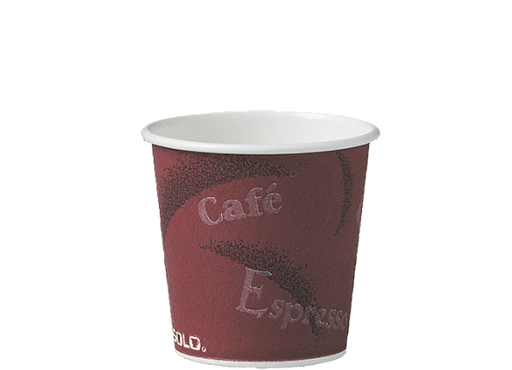 [18200902] Solo® Paper Hot Cups 4OZ 20 Packs of 50/CASE