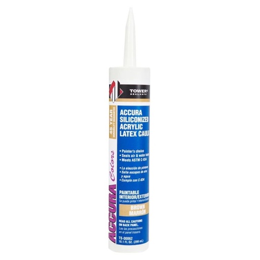 [TS-00062] TOWER SEALANTS ACCURA Brown 10.1 fl.oz