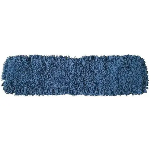 [311954294] Renown 36 in. Blue Loop End Blend Dust Mop Head