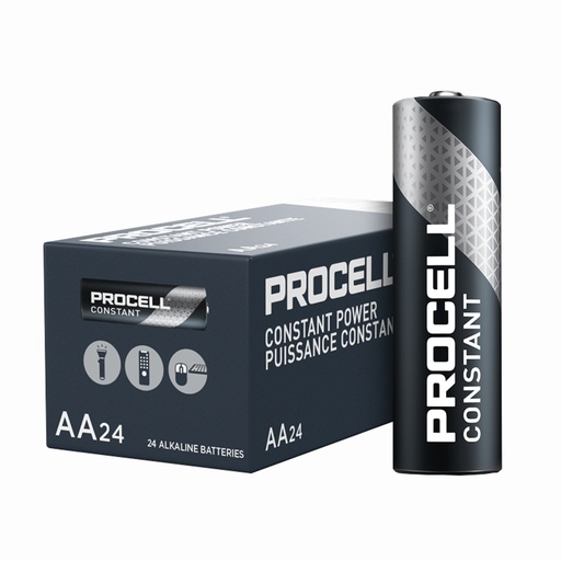 [326443708] DURACELL Procell Constant AA Alkaline Battery Pack Of 24