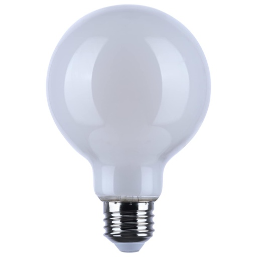 [S21239] Satco 6 Watt G25 LED; White; Medium base; 90 CRI; 3000K; 120 Volt