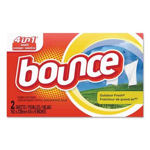 [2664] Bounce Vending Fabric Softener Dryer Sheets 156 Box/CS