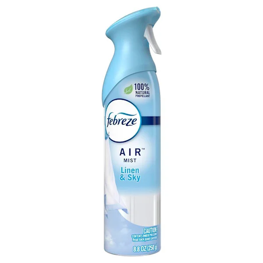 [300851962] Febreze Air Effects 8.8 Oz. Linen and Sky Scent Air Freshener Spray (Pack of 6)