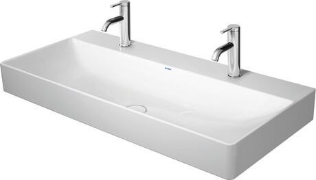 [2353100043] Duravit Double Lavatory 1 Center Faucet Hole