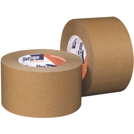 [201806] Shurtape FP 96 Packaging Grade Flatback Kraft Paper Tape - Kraft, 1.88 in. x 60 yd