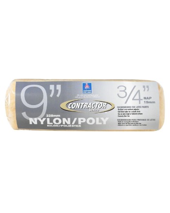 [LSP1357] Contractor Series Nylon/Polyester Roller Cover 9" x 3/4" Nap