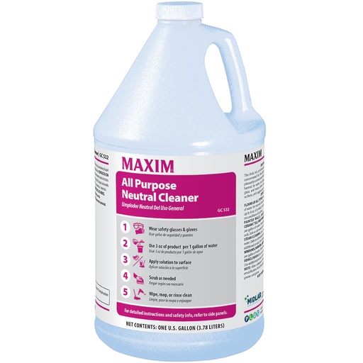 [053200-41] Maxim All Purpose Neutral Cleaner 4/1 gal