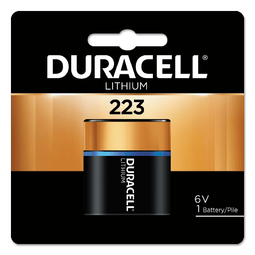 [DL223ABPK] Duracell Battery, 223, Lithium, 6V